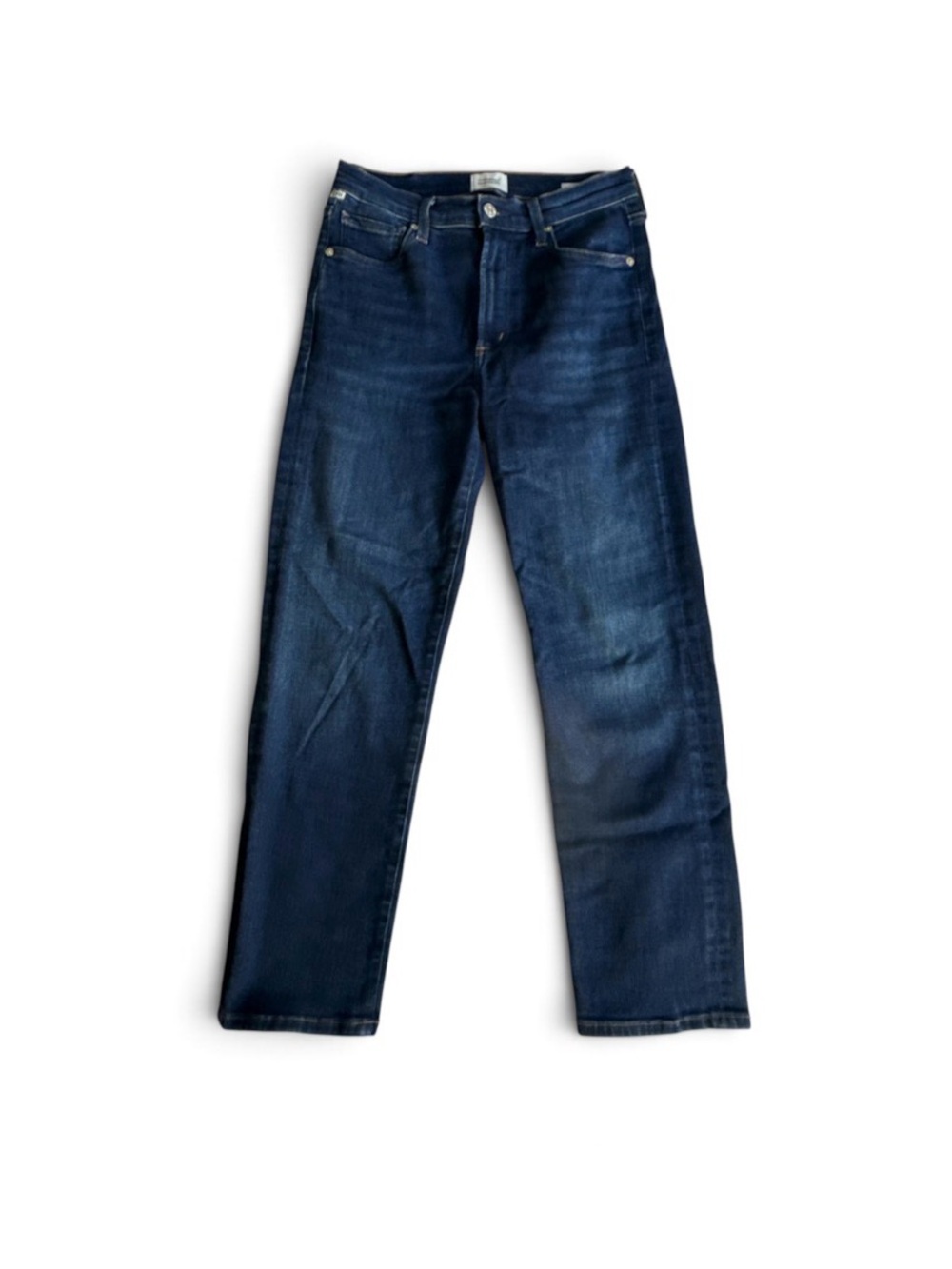 Citizens Of Humanity Caia Jeans Size 26 Mid Rise Slim Straight Dark Wash Denim
